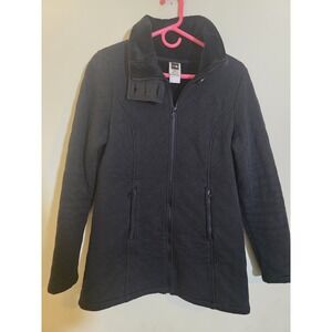 The North Face Women's Size Medium Caroluna Fleece Lined Full Zip Quilted Coat